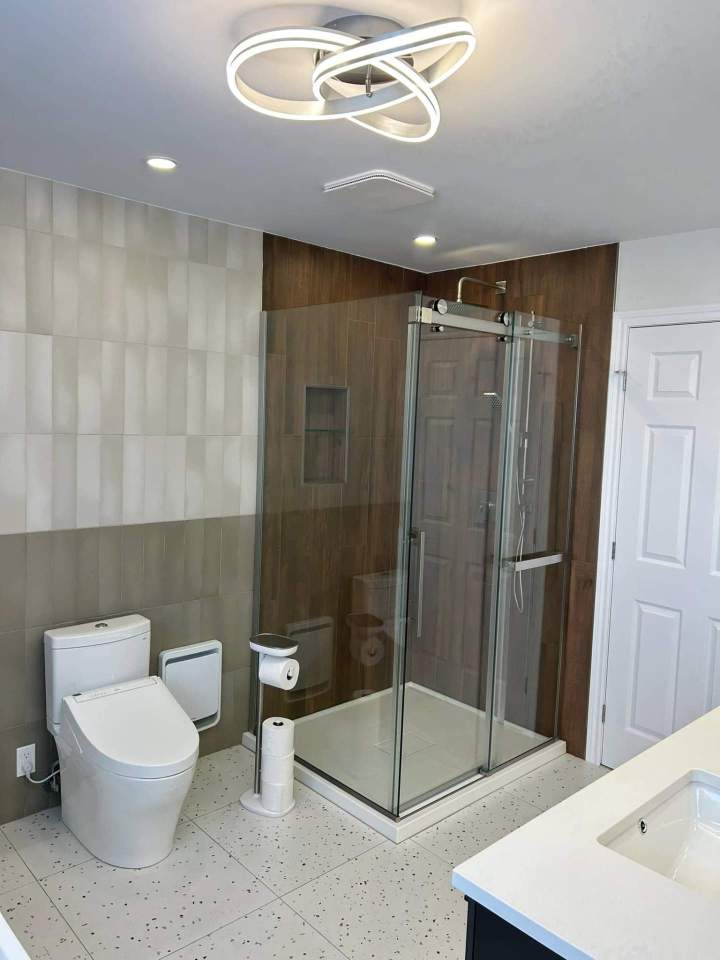 Douche rénovée Vaudreuil-Dorion