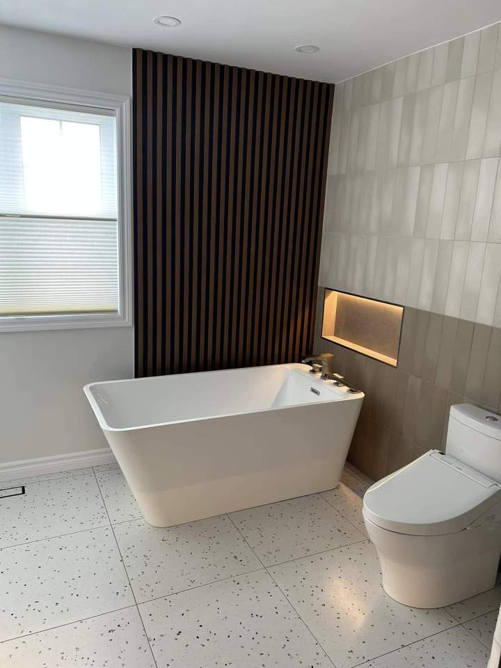 Salle de bains rénovée Vaudreuil-Dorion