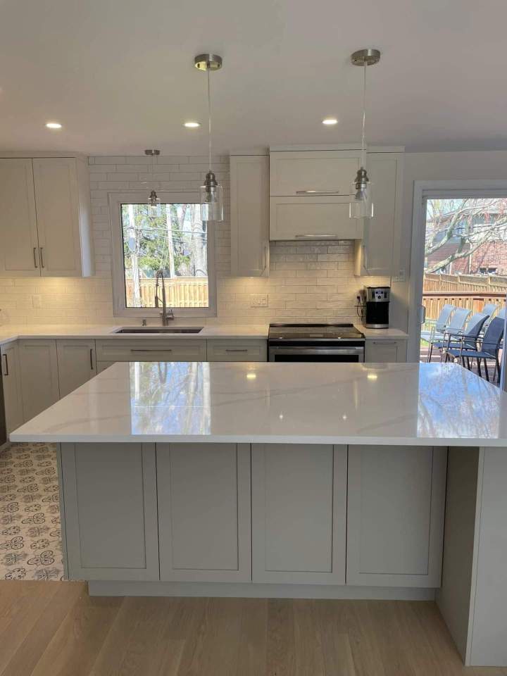 Cuisine rénovée et modernisée Vaudreuil-Dorion